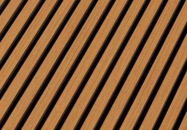 Teak Prime 600mm Acoustic Fluted Panel